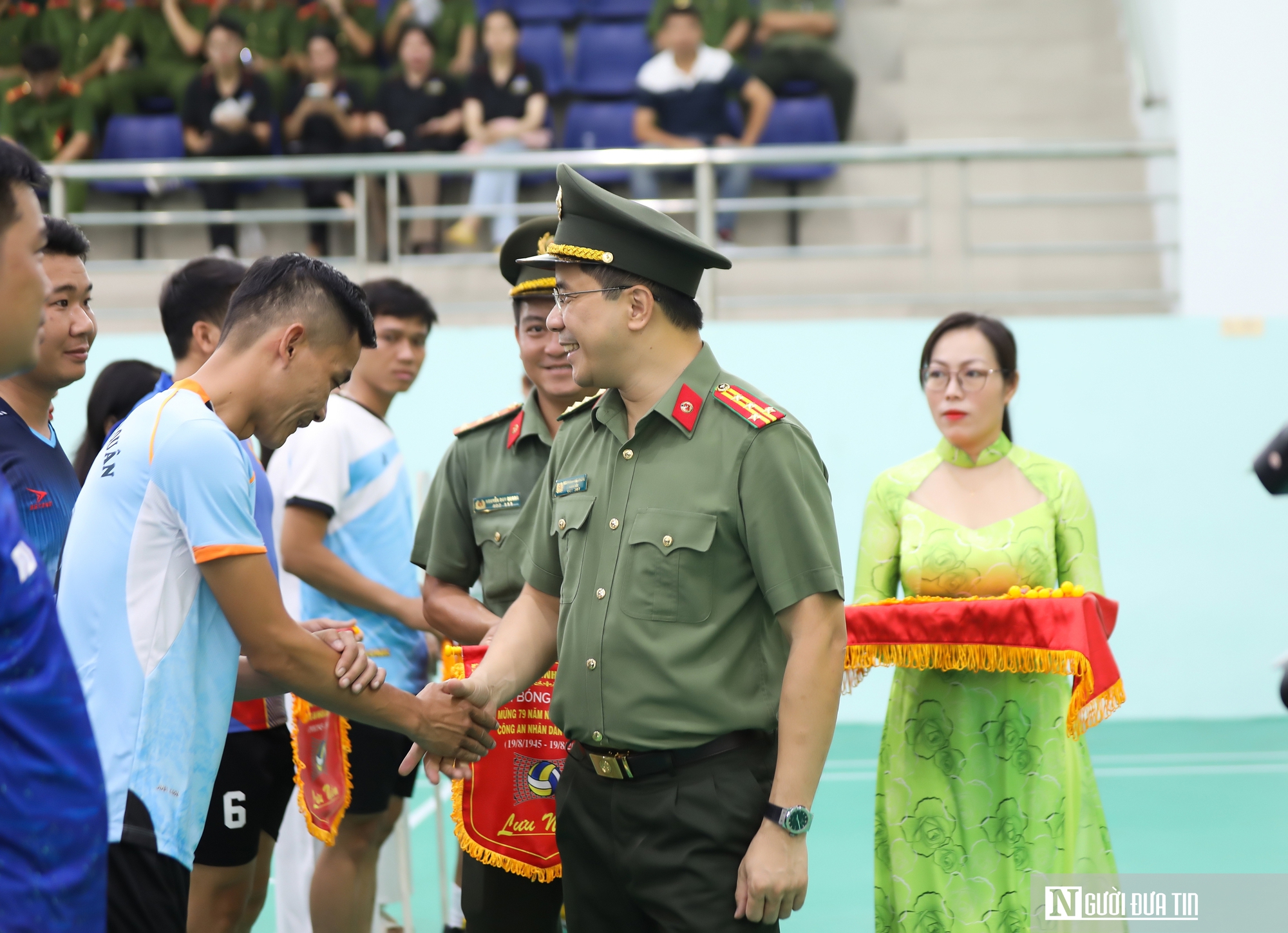 Khai mạc Giải bóng chuyền nam Công an tỉnh Đồng Nai- Ảnh 8.