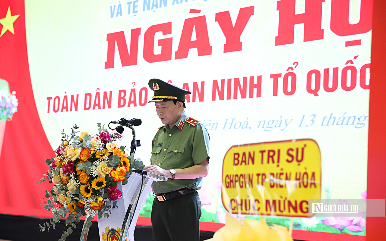 Thứ trưởng Lê Quốc Hùng dự Ngày hội Toàn dân bảo vệ an ninh Tổ quốc tại Đồng Nai- Ảnh 4.