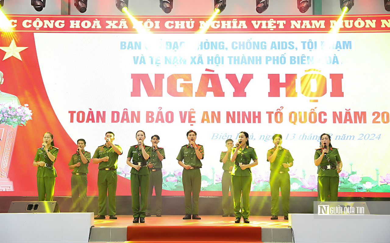 Thứ trưởng Lê Quốc Hùng dự Ngày hội Toàn dân bảo vệ an ninh Tổ quốc tại Đồng Nai- Ảnh 12.