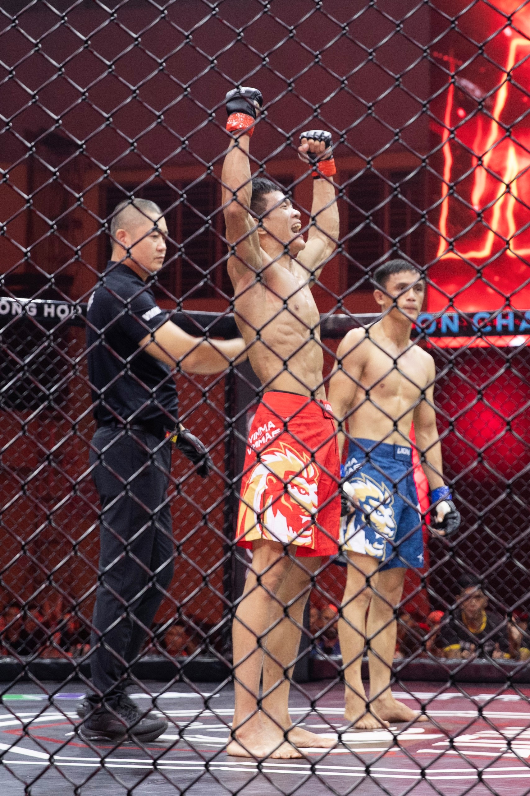 Nguyễn Đức Thắng của Long Hoàng MMA giành chiến thắng ấn tượng tại LION Championship 16- Ảnh 3.