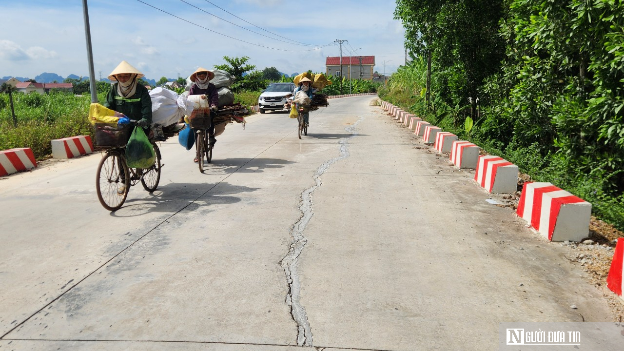 Thanh Hóa: 1,9km đường đê đầu tư hàng chục tỷ đồng nứt toác khi vừa sử dụng- Ảnh 3.