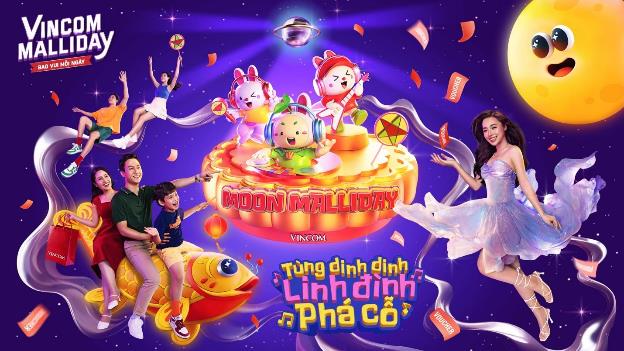 Vincom khởi động Lễ hội Trung thu 2024 “Moon Malliday – Tùng dinh dinh, linh đình phá cỗ’- Ảnh 1.