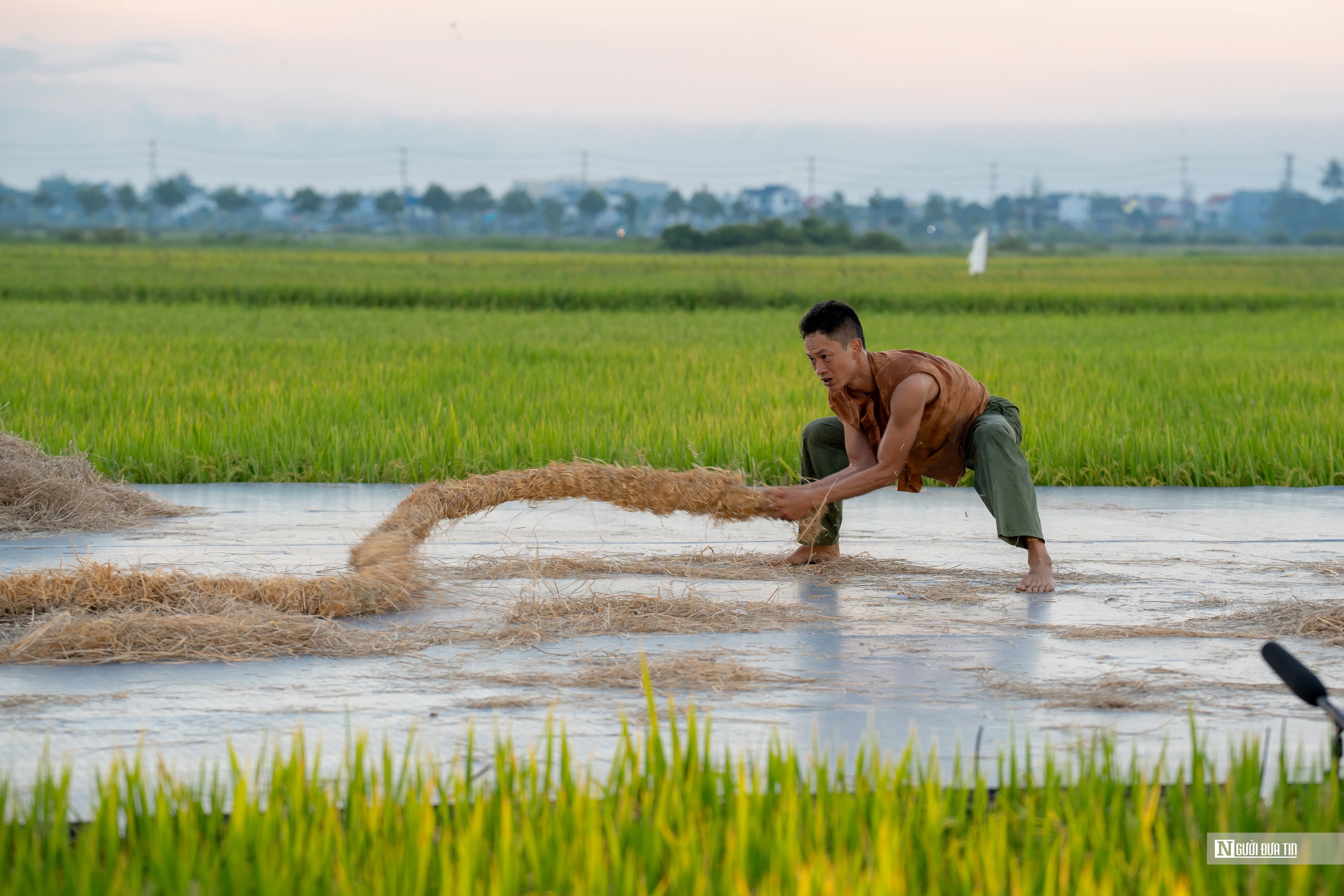 "Rơm" không chỉ là một vở diễn đơn thuần, mà còn là một hình thức biểu diễn nghệ thuật mới mẻ tại Hội An - sự kết hợp giữa múa đương đại và thiên nhiên (ambiance dance).