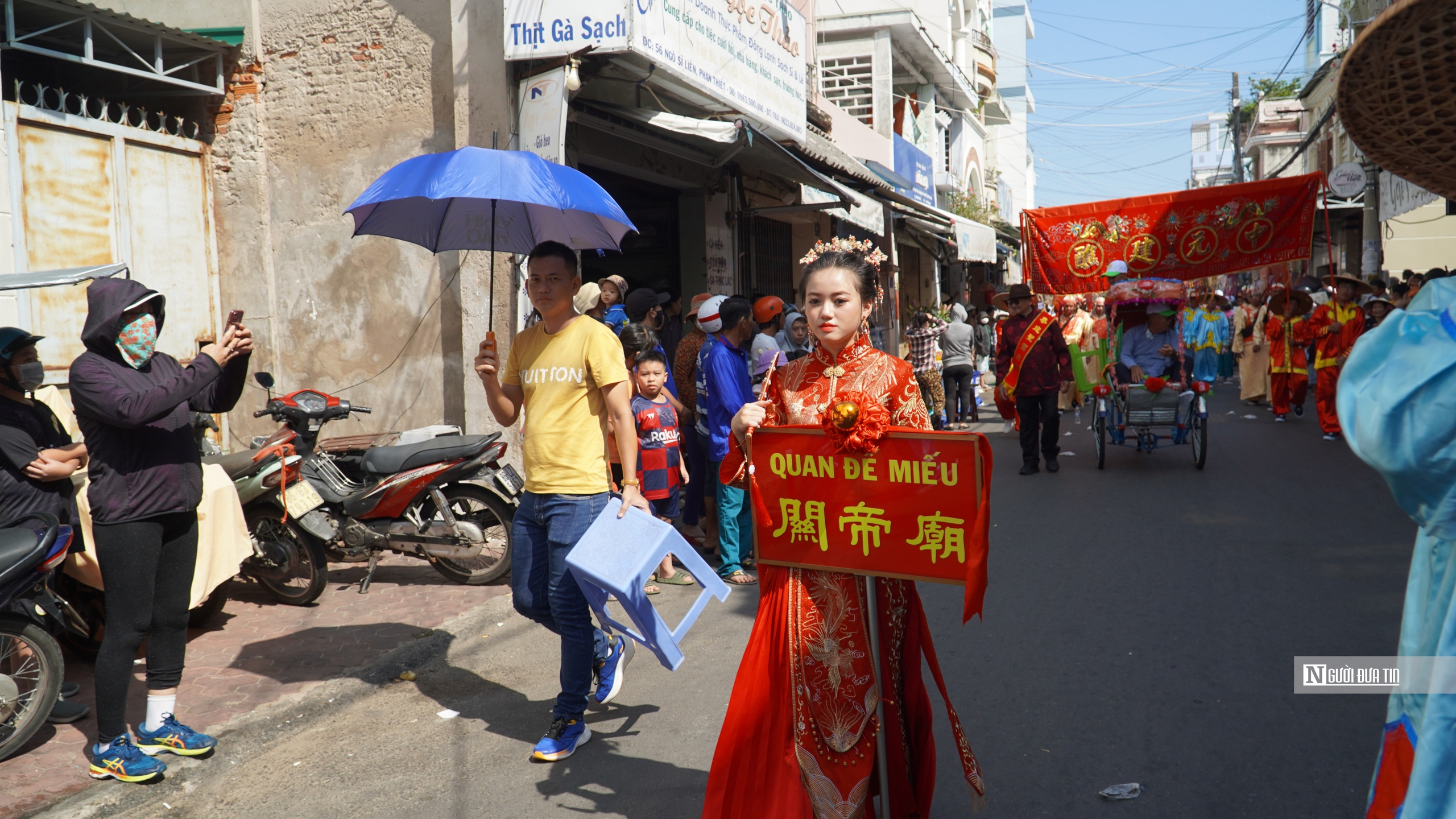 Chiêm ngưỡng vẻ đẹp lễ hội Nghinh ông Quan Thánh Đế quân ở Tp.Phan Thiết- Ảnh 1.