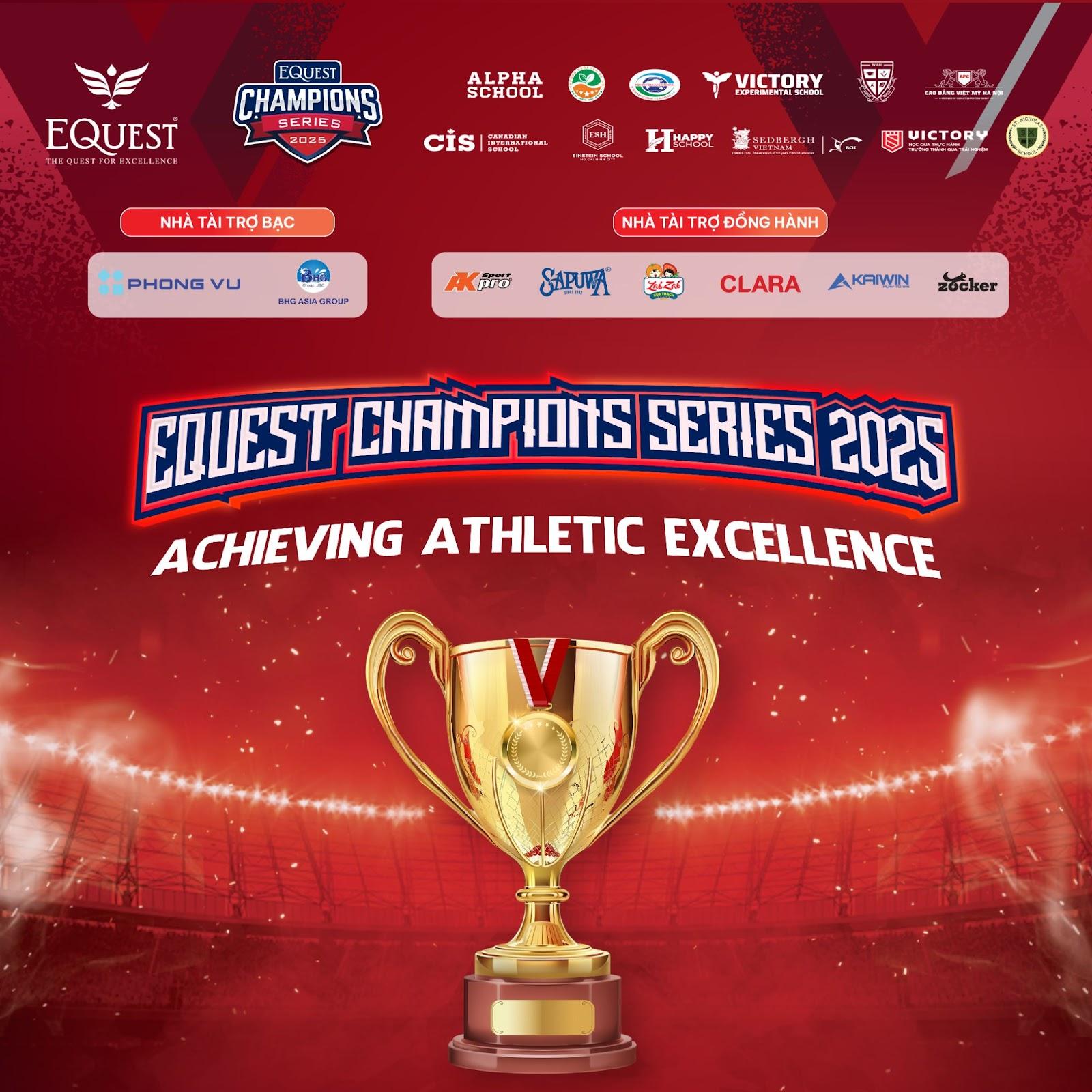 EQuest Champions Series mùa 2: Thể thao học đường đỉnh cao trở lại- Ảnh 2.