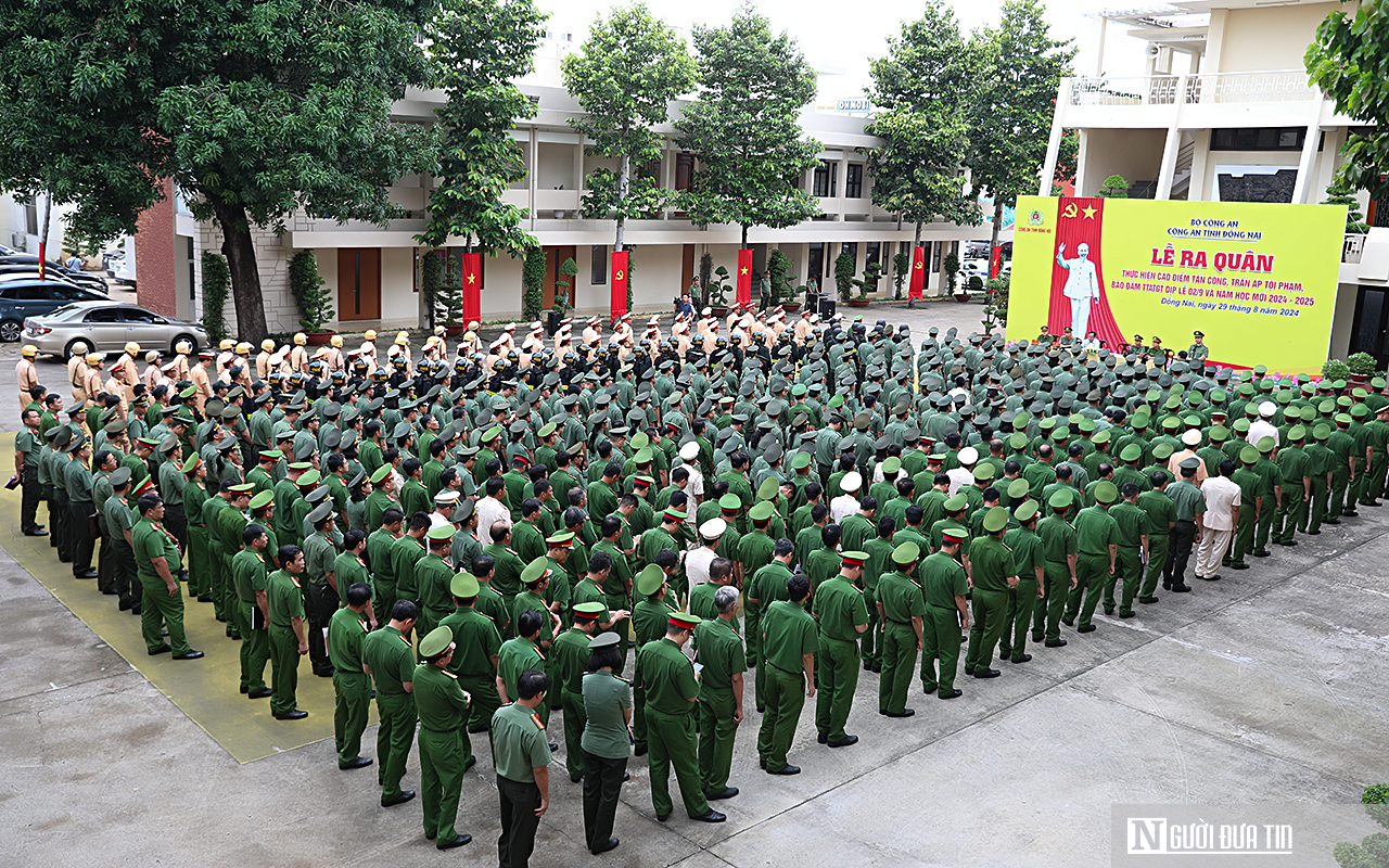 Công an Đồng Nai ra quân bảo đảm an ninh trật tự dịp Lễ 2/9 và năm học mới- Ảnh 15.