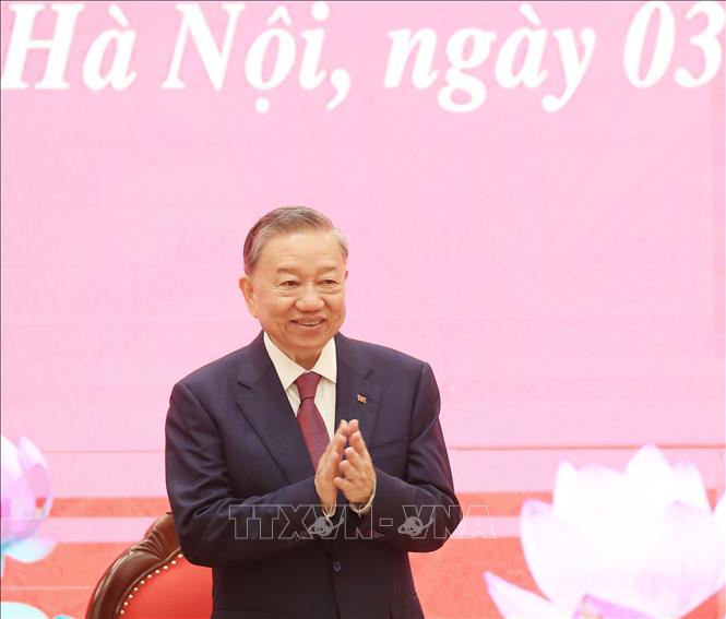 Đồng chí Tô Lâm được bầu giữ chức Tổng Bí thư Ban Chấp hành Trung ương Đảng Cộng sản Việt Nam- Ảnh 4.