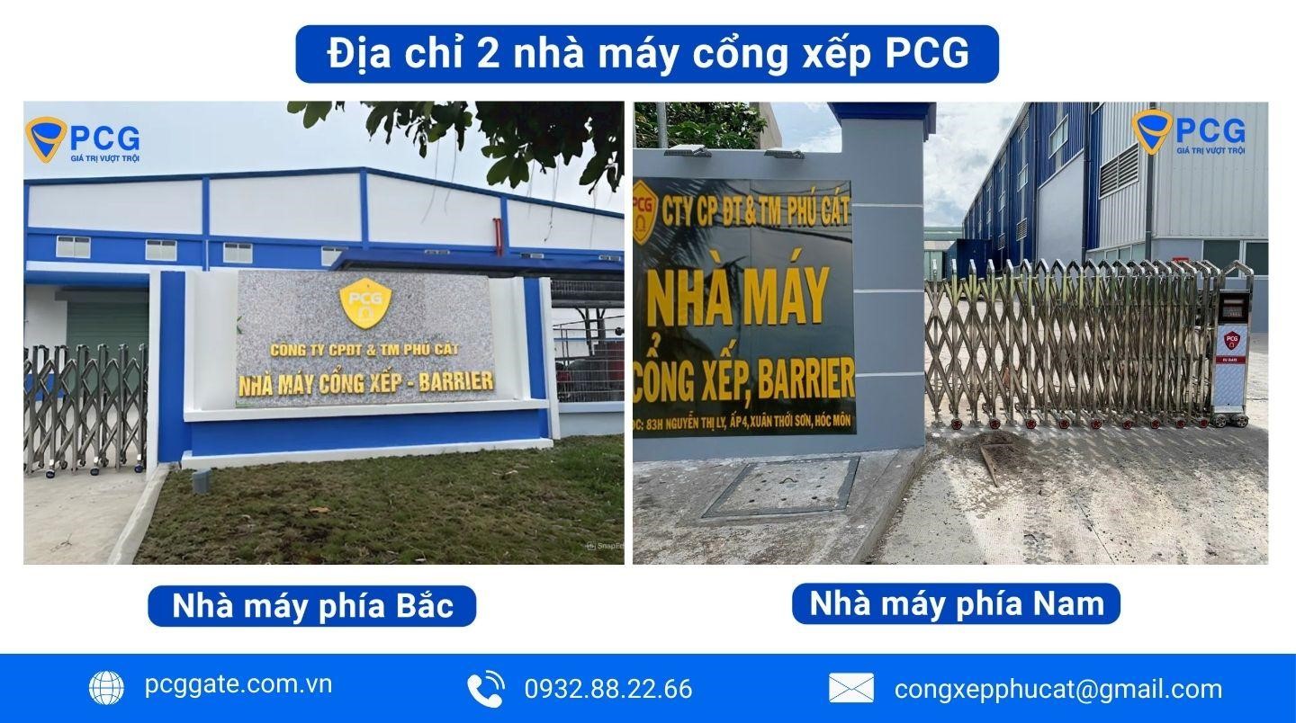 Hai nhà máy sản xuất và showroom PCG Gate lớn nhất Việt Nam- Ảnh 1.