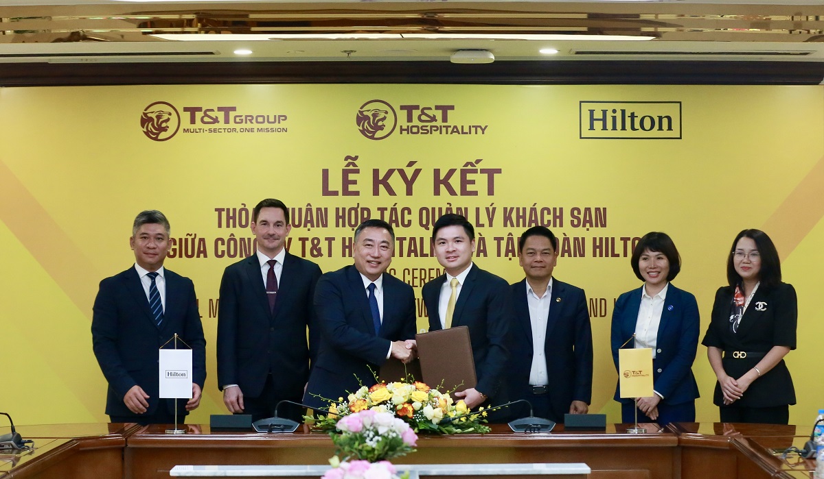 T&T Group hợp tác cùng Hilton mang thương hiệu khách sạn hàng đầu thế giới về ĐBSCL- Ảnh 1.