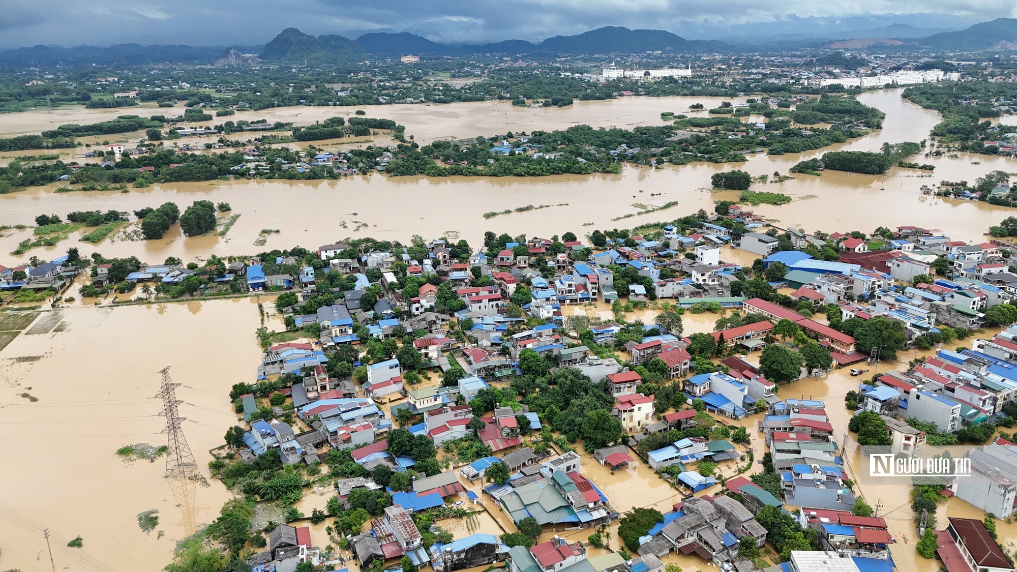 Toàn cảnh Thái Nguyên chìm trong biển nước- Ảnh 12.