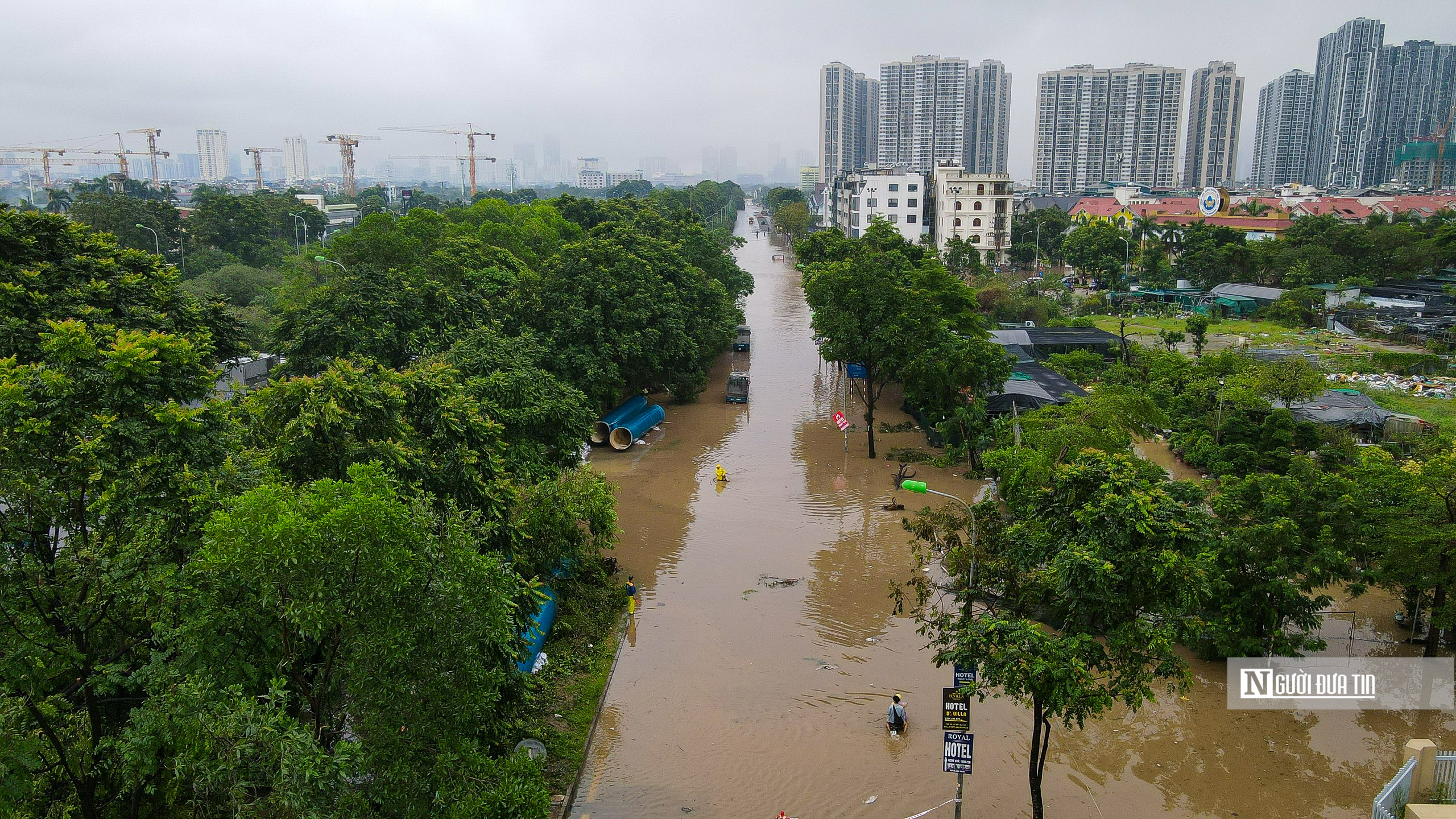 Nước sông Hồng dâng nhanh, Hà Nội ban hành công điện khẩn- Ảnh 9.