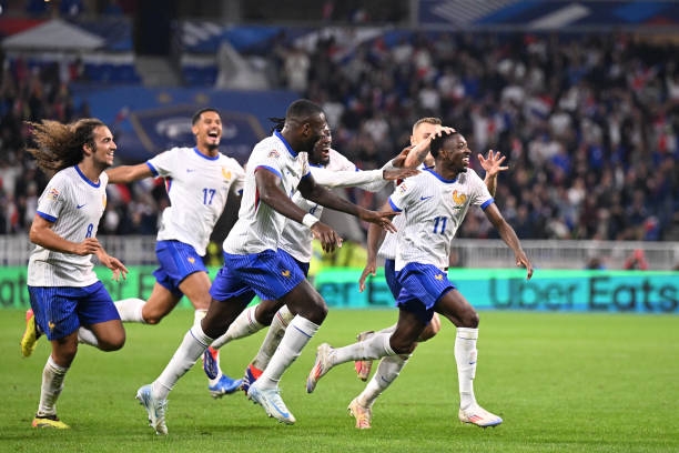 Pháp giành chiến thắng 2-0 trước Bỉ tại Nations League. (Ảnh: Getty).