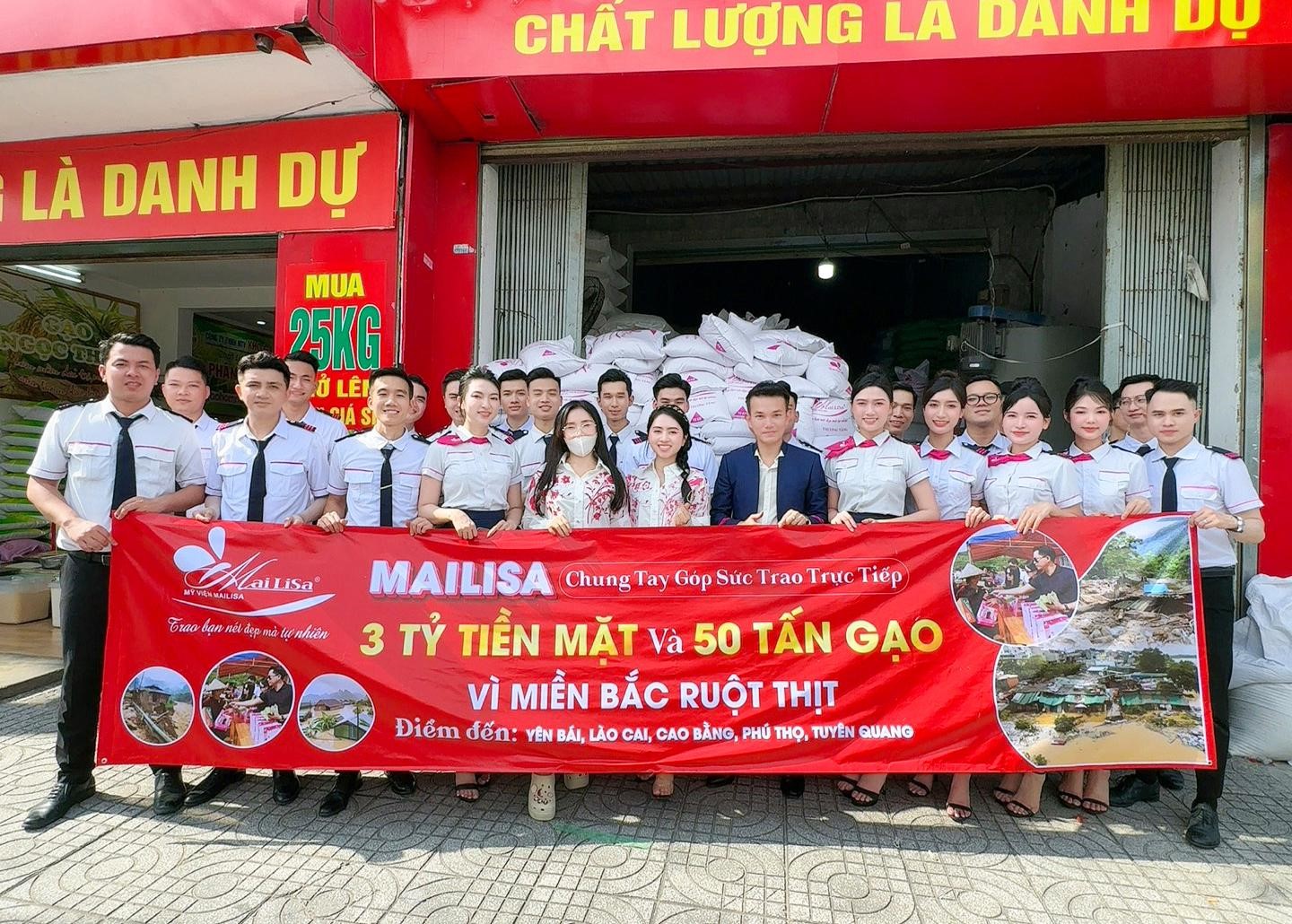 Mailisa trao 3 tỷ và 50 tấn gạo chung tay cùng miền Bắc khắc phục hậu quả lũ lụt- Ảnh 1.