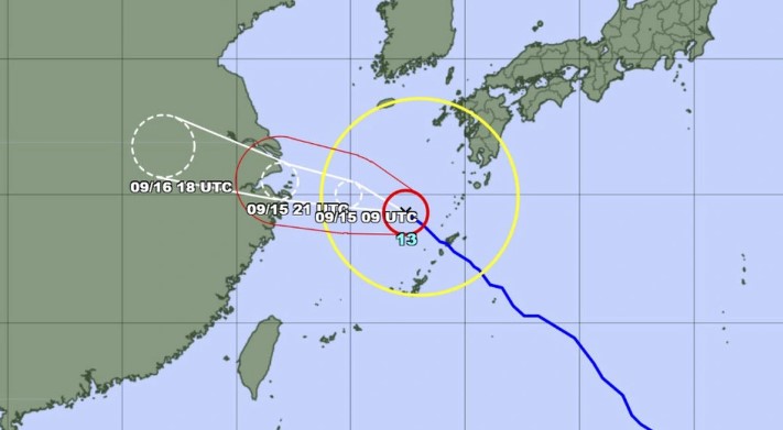 Sức gió 180km/giờ, bão Bebinca dự báo đổ bộ theo hướng "khác thường"- Ảnh 1.