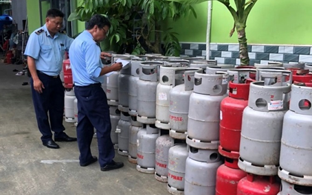 Kiên Giang: Tạm giữ 140 chai LPG không thuộc sở hữu của doanh nghiệp