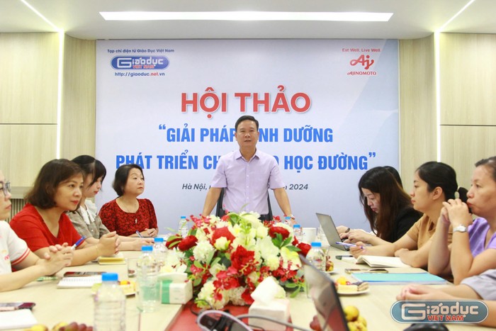 Giải pháp dinh dưỡng phát triển chiều cao học đường- Ảnh 1.