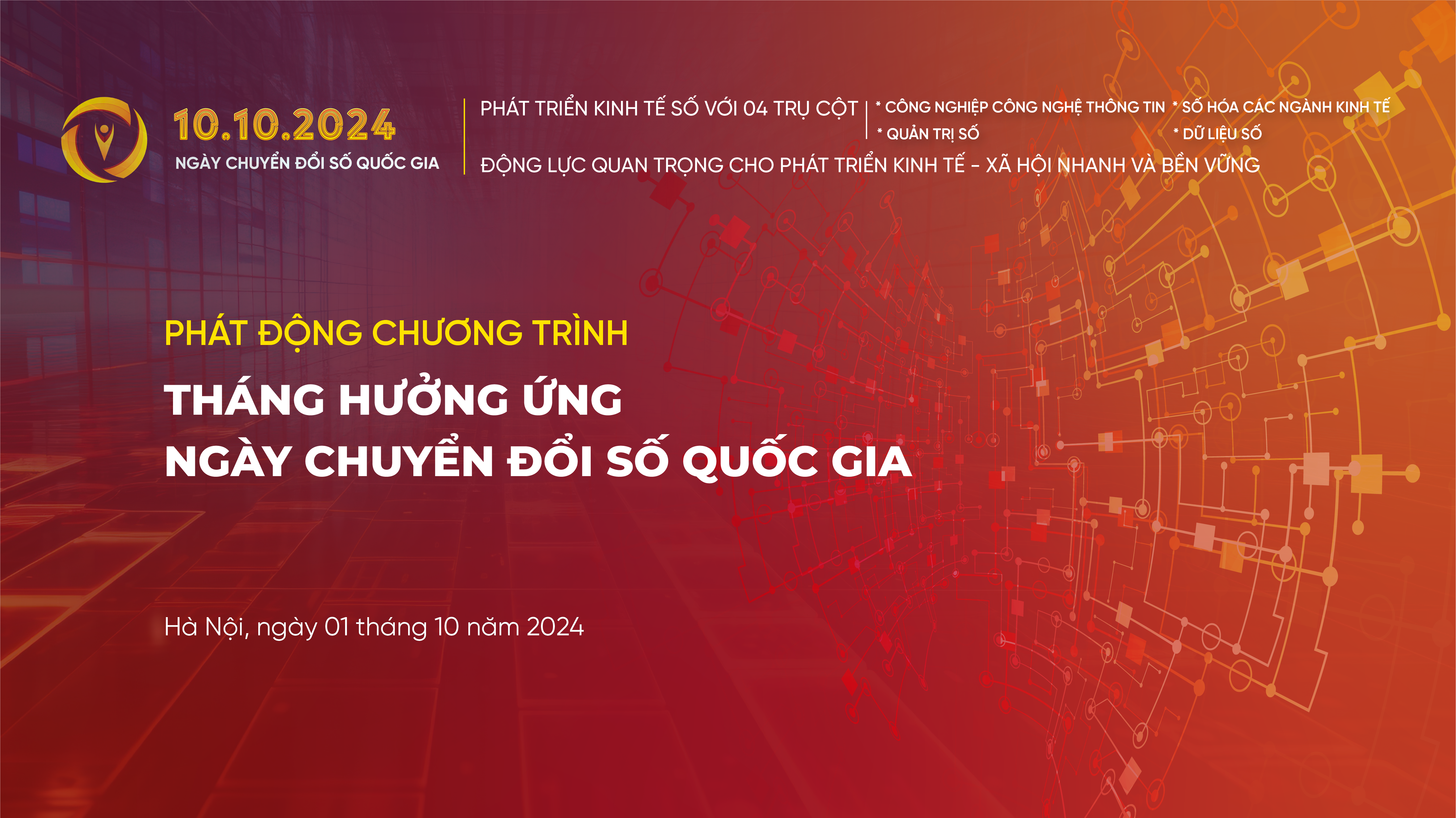 Phổ cập bộ nhận diện Ngày Chuyển đổi số quốc gia năm 2024- Ảnh 1.