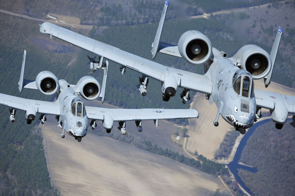 Sức mạnh đáng nể của “Lợn lòi” A-10 Thunderbolt II