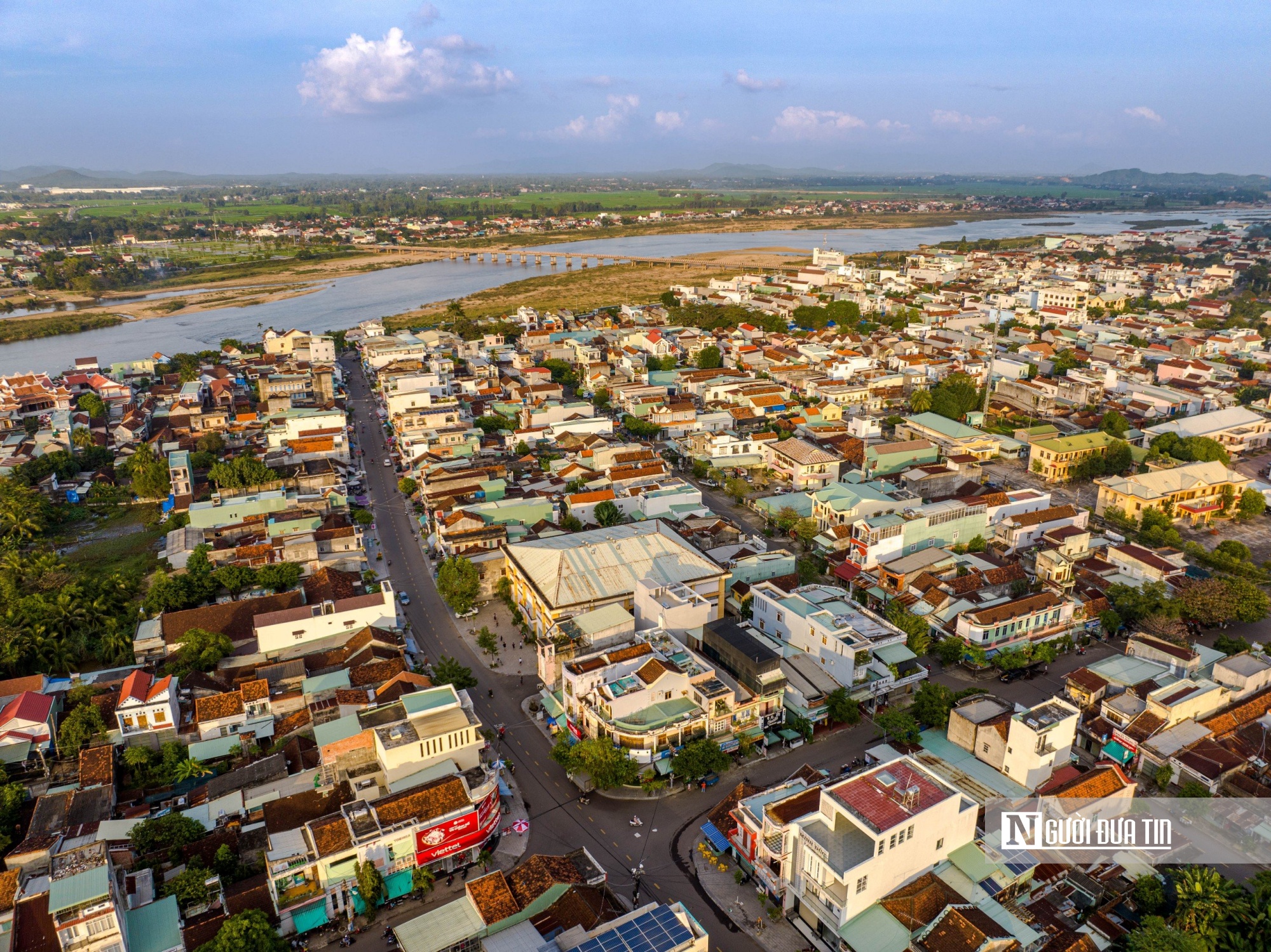 Huyện Tây Sơn tỉnh Bình Định về đích nông thôn mới cấp huyện giai đoạn 2021 - 2025. Ảnh: Dũng Nhân