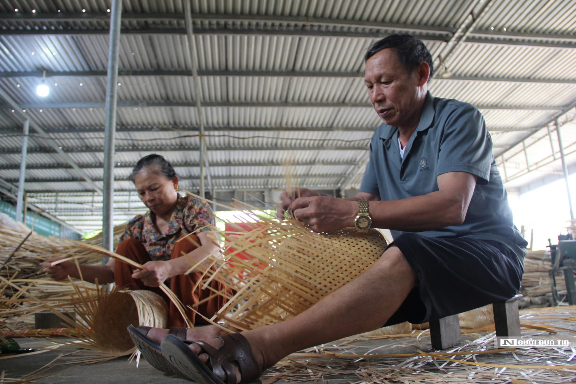 Chuyện về cựu binh "vực dậy" nghề truyền thống, đưa hàng mây tre đan xuất khẩu sang nhiều nước- Ảnh 1.