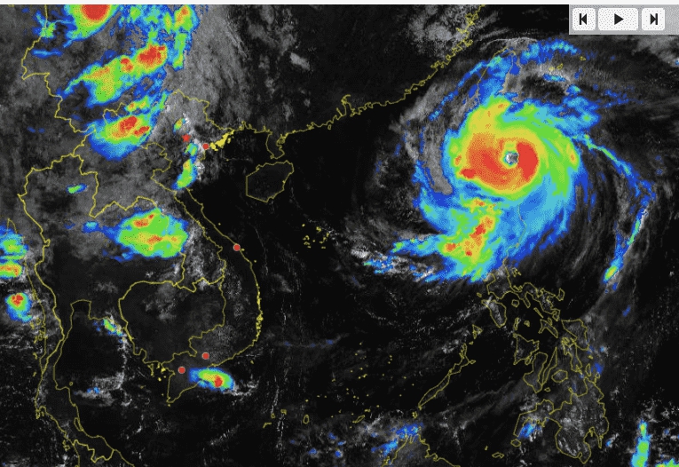 Bão Krathon tăng cấp chóng mặt với hướng đi "lạ thường", liệu có ảnh hưởng đến nước ta?- Ảnh 3.