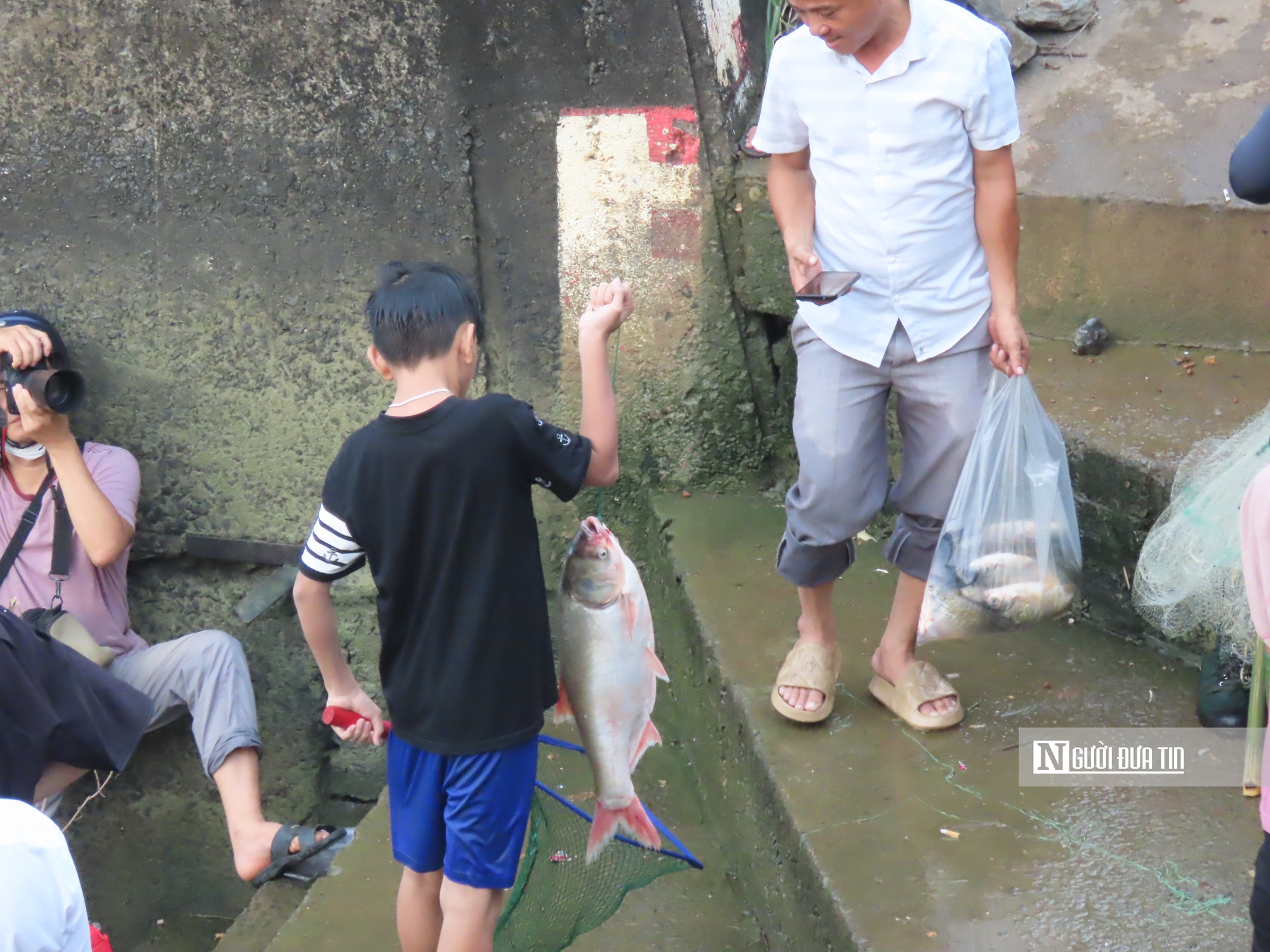 Săn "lộc trời" ở thuỷ điện Trị An- Ảnh 4.