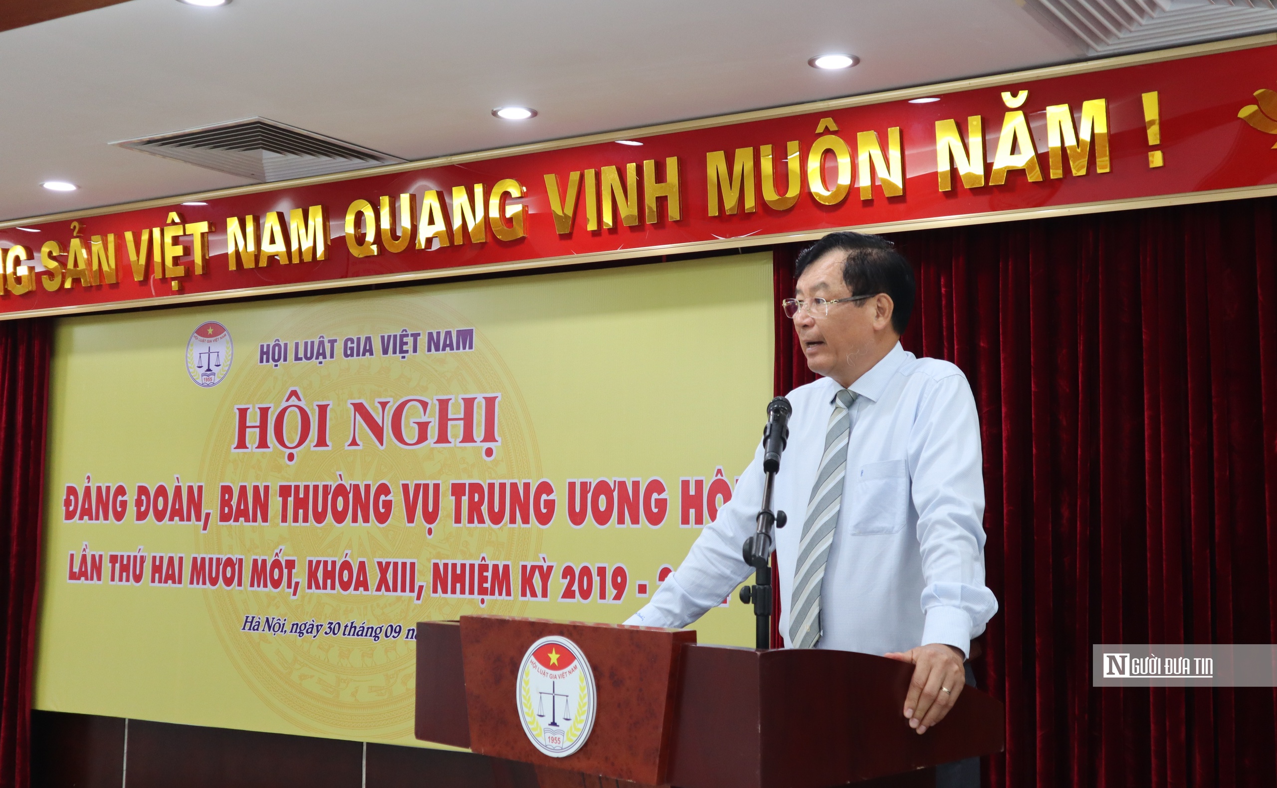 Hội nghị Đảng đoàn, Ban Thường vụ Trung ương Hội Luật gia Việt Nam lần thứ 21- Ảnh 3.