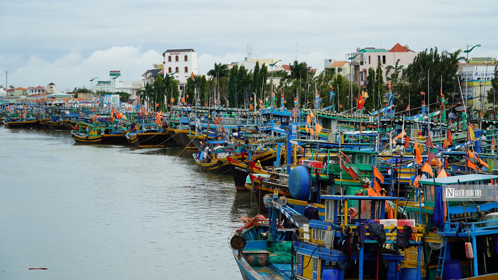 Bình Thuận: Khẩn trương tìm kiếm thuyền viên rơi xuống biển mất tích- Ảnh 1.