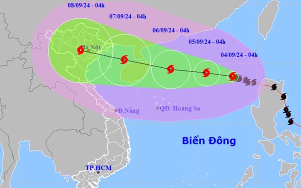 Hải Phòng và Quảng Ninh ra công điện khẩn phòng, chống bão số 3