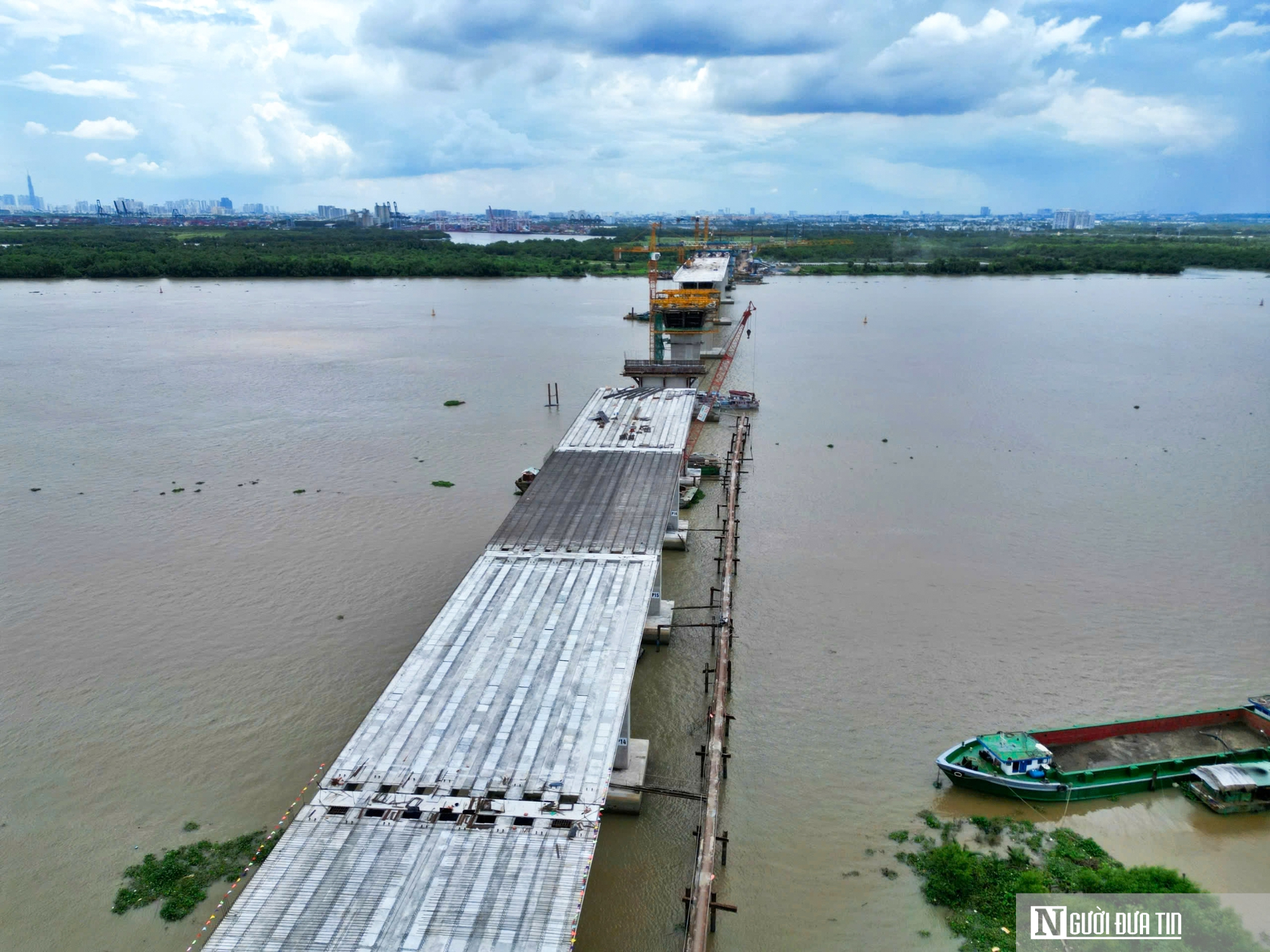 Diện mạo cây cầu lớn nhất Vành đai 3 nối Tp.HCM với Đồng Nai- Ảnh 3.