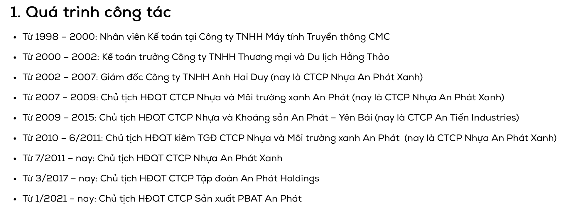 Chủ tịch An Phát Holdings xin từ nhiệm và rút khỏi HĐQT công ty- Ảnh 1.