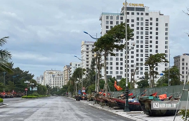 Thành phố Sầm Sơn yên bình sau siêu bão Yagi- Ảnh 3.