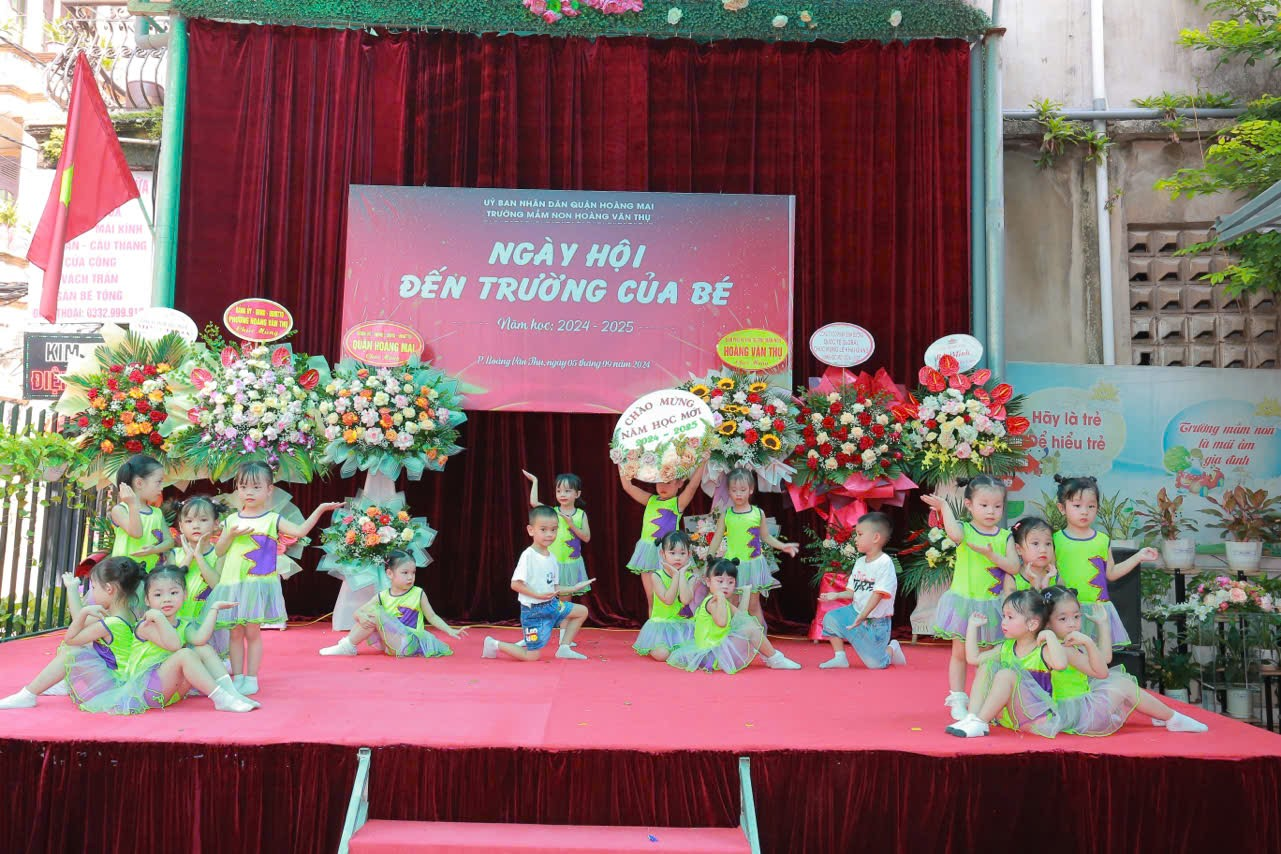 HÀ NỘI: Trường Mầm non Hoàng Văn Thụ vì một môi trường “xanh - sạch - đẹp - an toàn”, chào đón năm học mới- Ảnh 3.