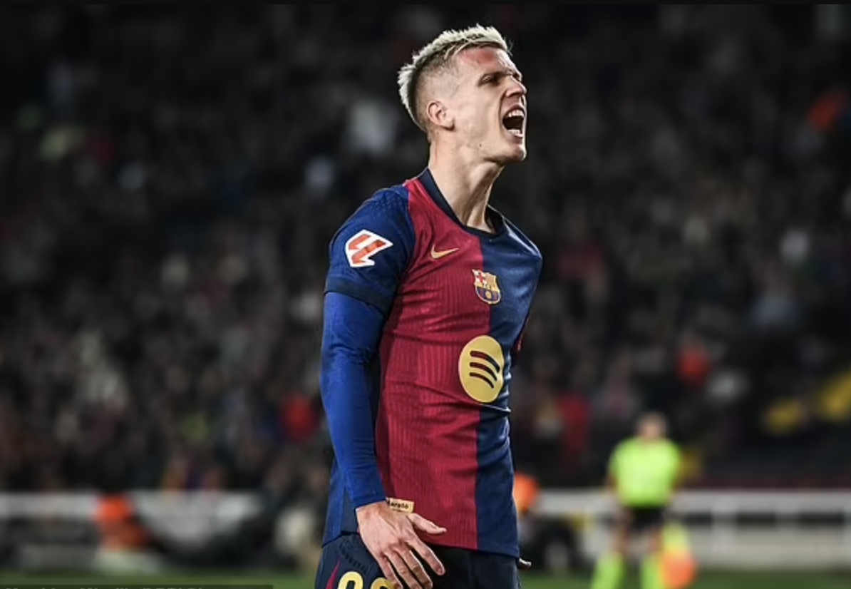 Dani Olmo nhiều khả năng rời Barcelona chỉ sau 6 tháng. Dani Olmo nhiều khả năng rời Barcelona chỉ sau 6 tháng.