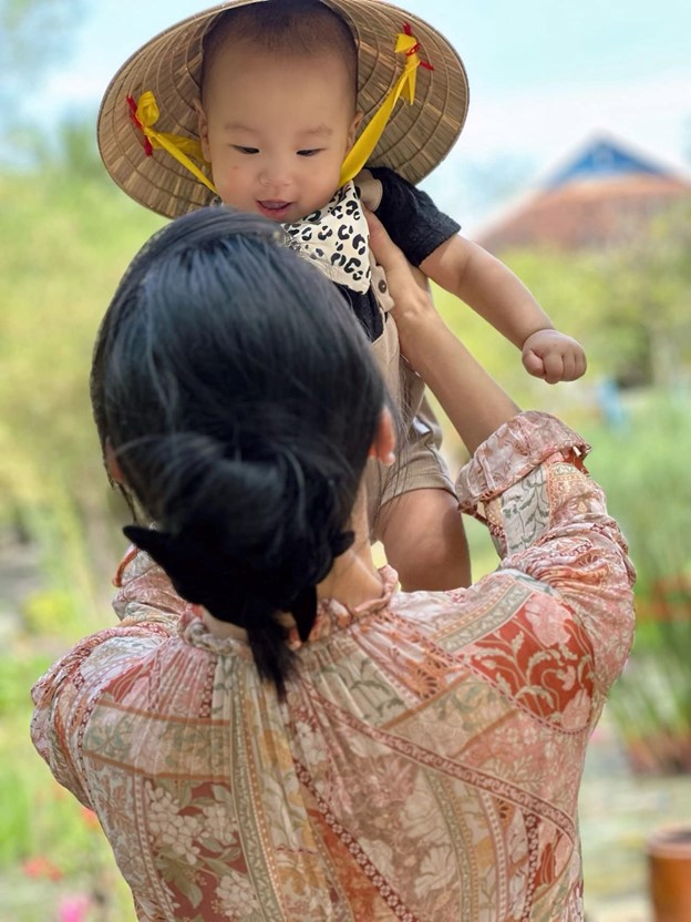 Diễn viên Phương Oanh khoe khoảnh khắc "đốn tim" của con trai- Ảnh 3.