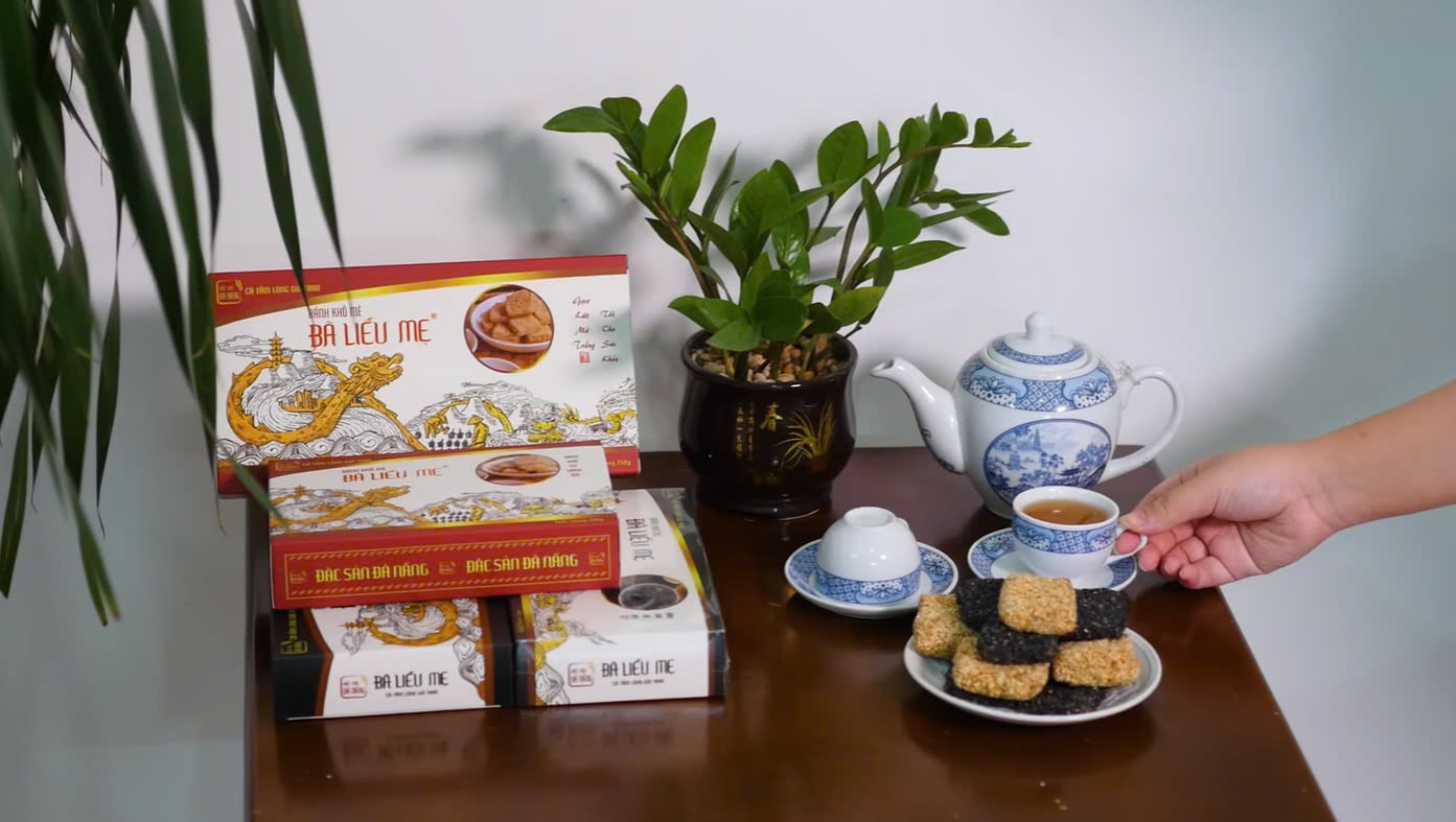 Hương Tết, hồn quê trong vị bánh khô mè Bà Liễu Mẹ- Ảnh 12.