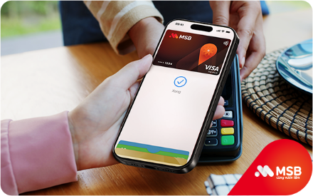 MSB đẩy mạnh thanh toán không tiếp xúc qua Apple Pay- Ảnh 1.