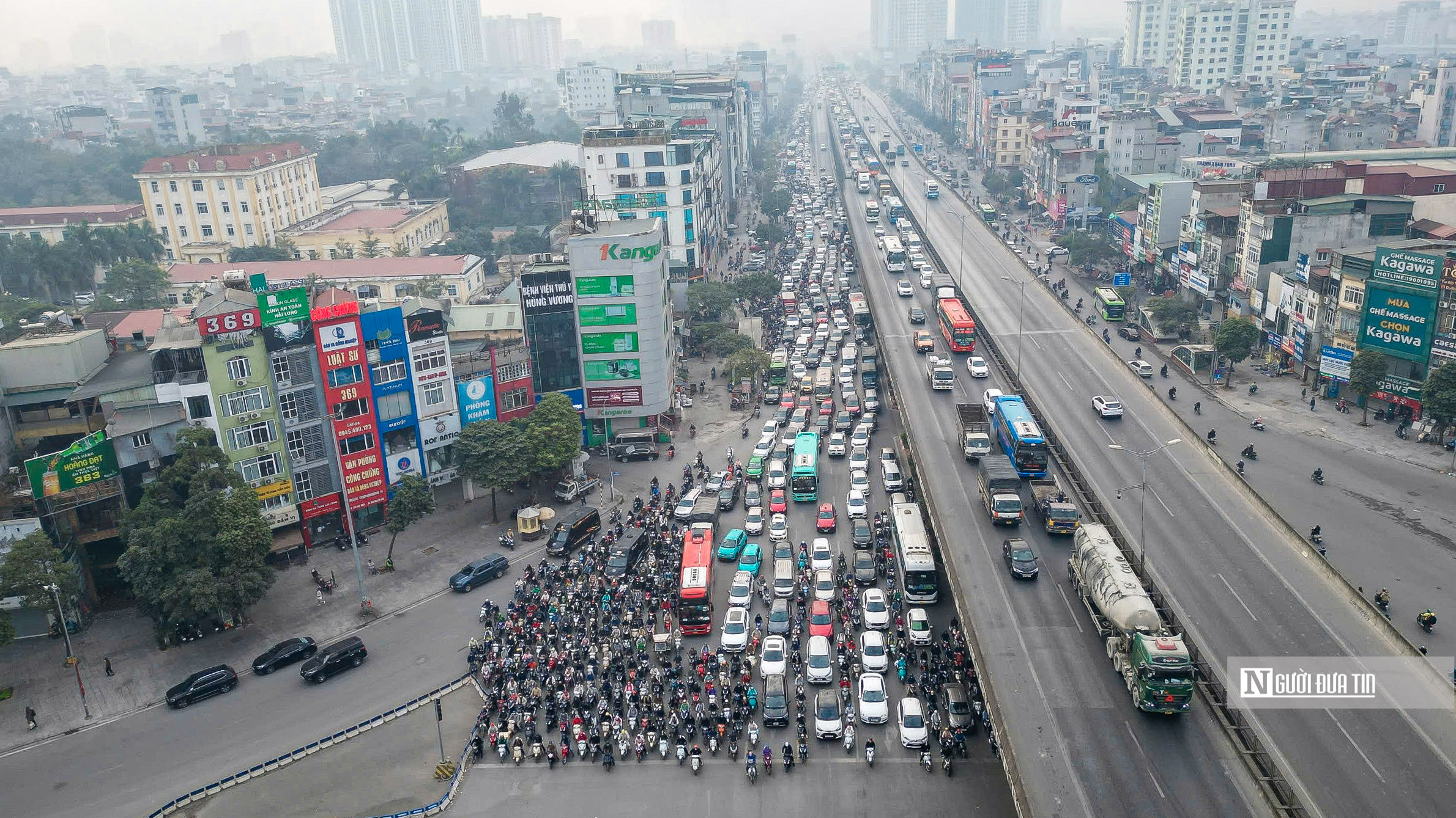 Hà Nội: Tổ chức lại giao thông nút giao Khuất Duy Tiến - Nguyễn Trãi - Nguyễn Xiển- Ảnh 1.