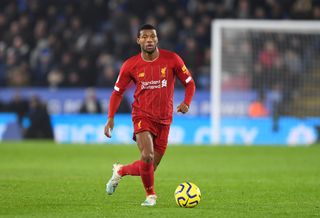 Gini Wijnaldum chơi cho Liverpool, 2019