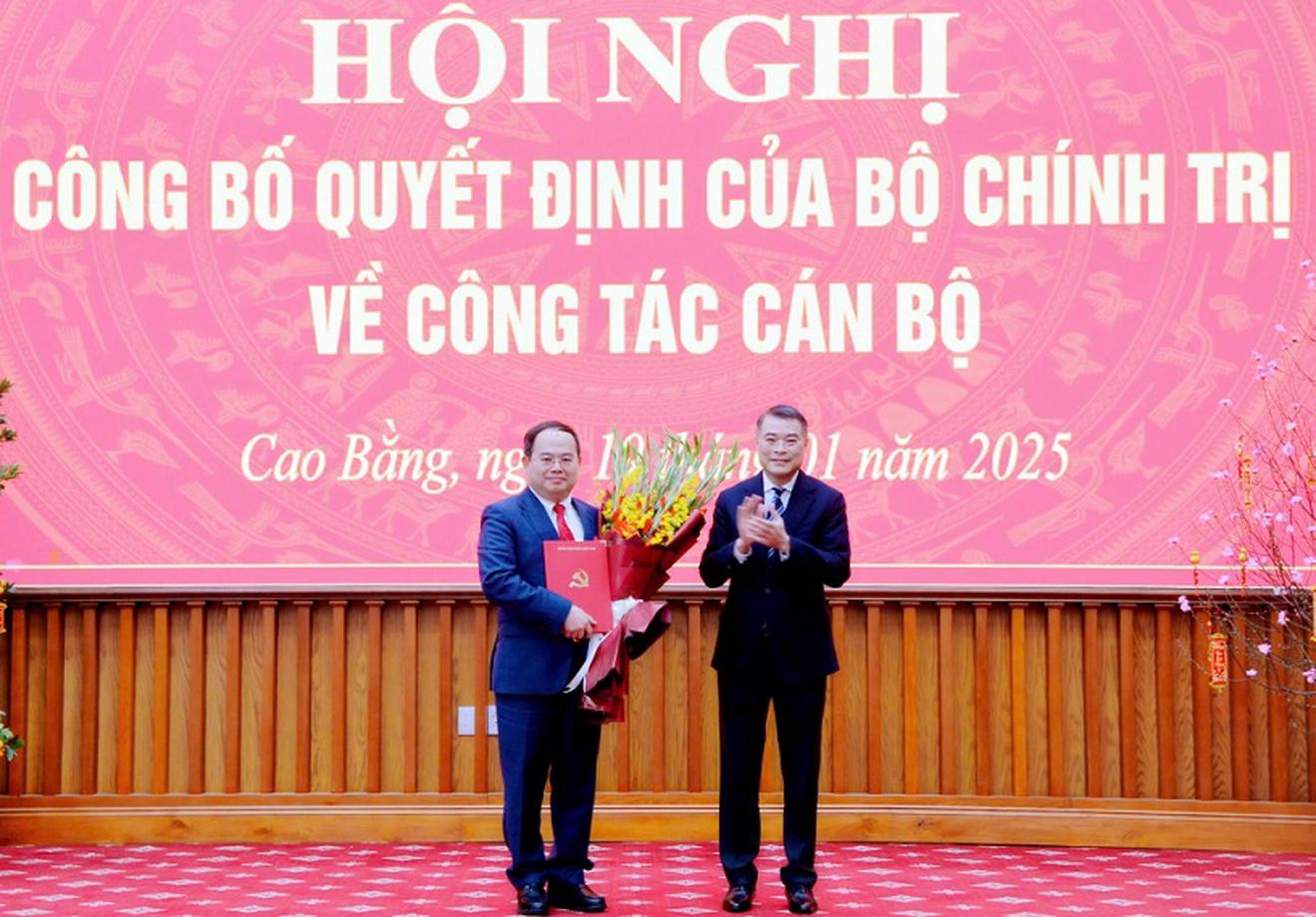 Phó Bí thư Tỉnh ủy Đồng Nai làm tân Bí thư Tỉnh ủy tỉnh Cao Bằng- Ảnh 1.