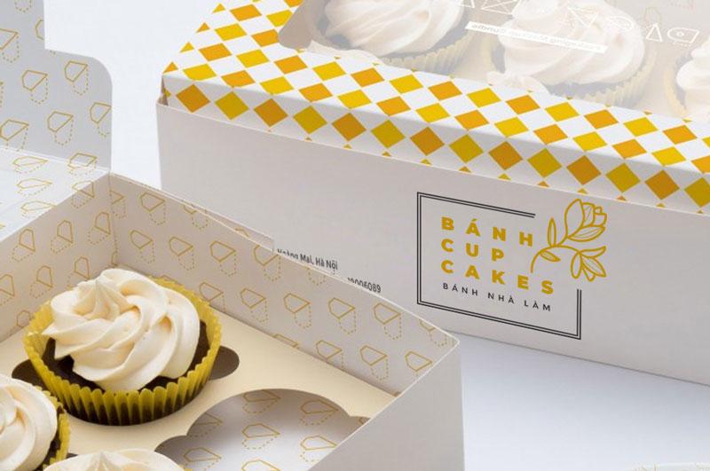 Cách làm hộp giấy đựng bánh cupcake đơn giản- Ảnh 6.