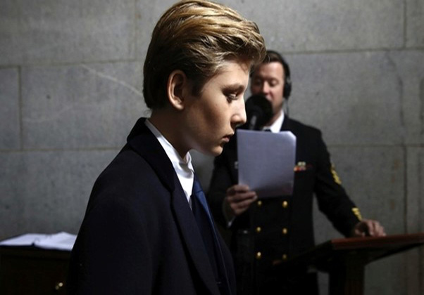 Sự thay đổi của Barron Trump sau 8 năm khiến nhiều người ngỡ ngàng- Ảnh 5.