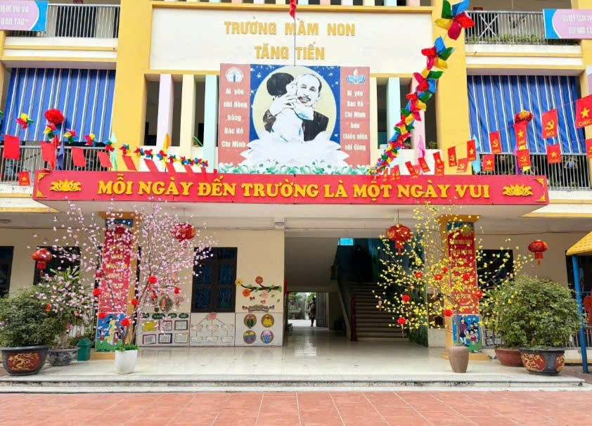 Trường Mầm non Tăng Tiến: Hiệu quả từ việc nâng cao toàn diện chất lượng chăm sóc và giáo dục trẻ- Ảnh 1.