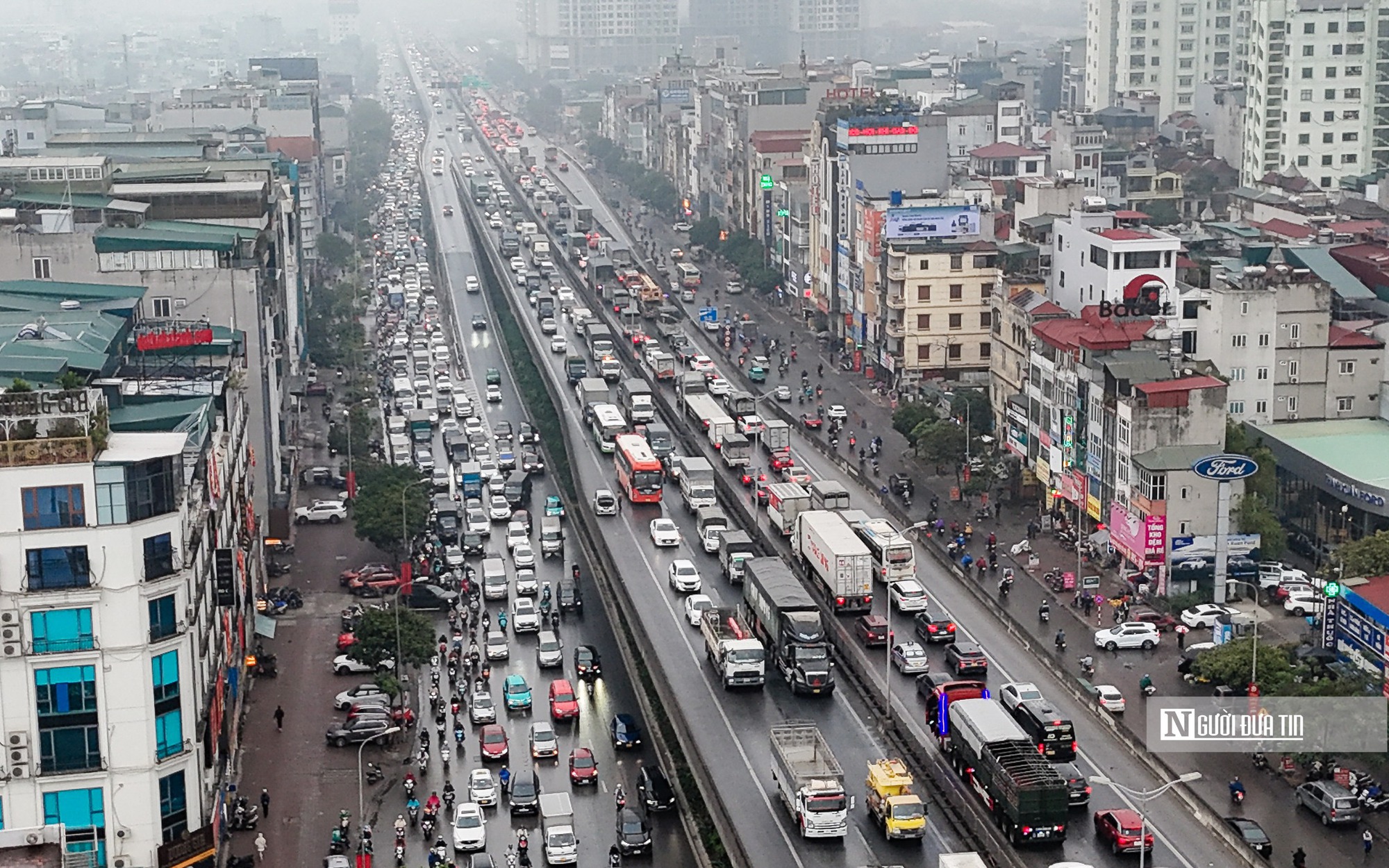 Giao thông Hà Nội bắt đầu 