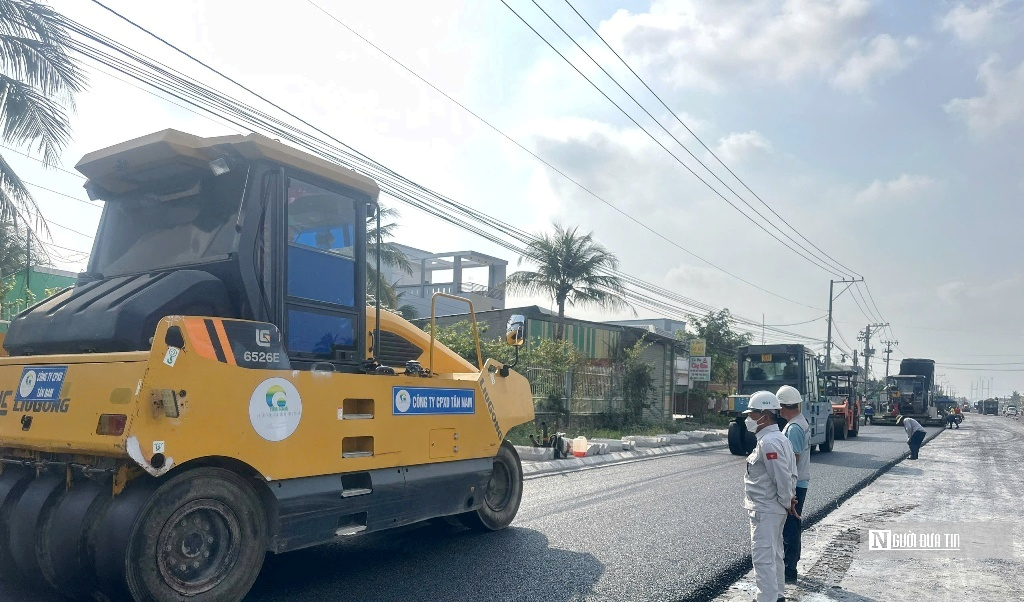 Hối hả thi công cầu Rạch Miễu 2 ngày giáp Tết- Ảnh 4.