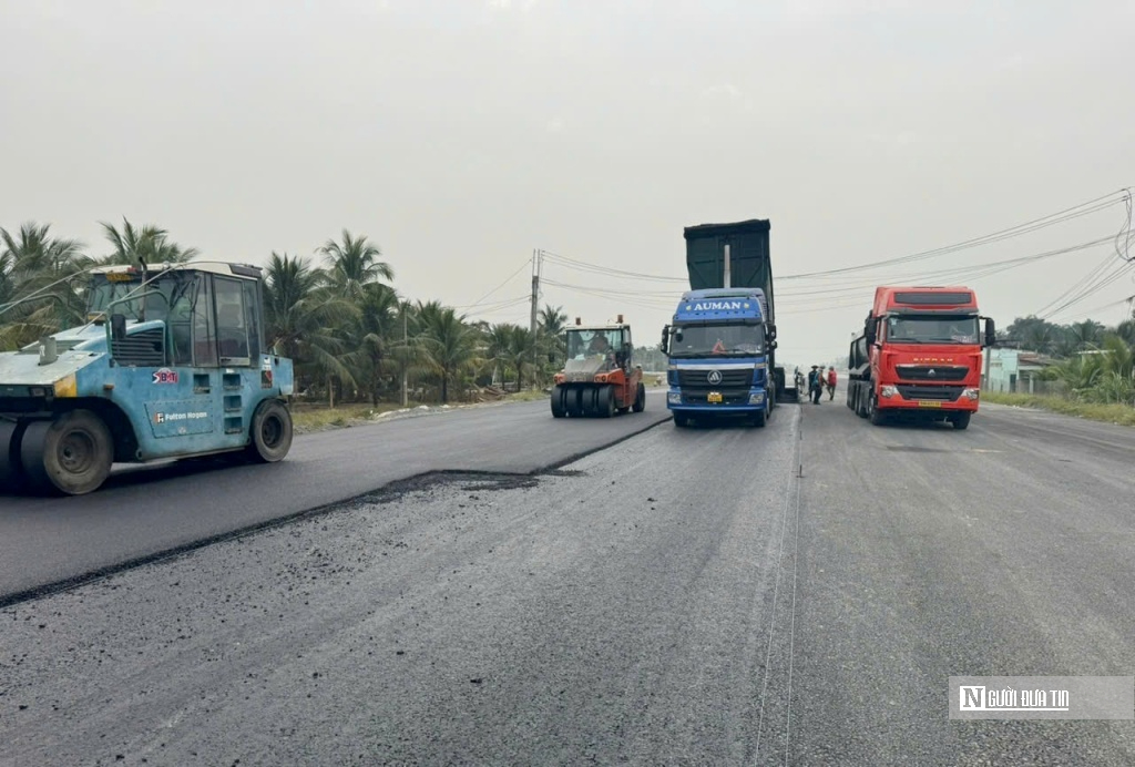 Hối hả thi công cầu Rạch Miễu 2 ngày giáp Tết- Ảnh 9.