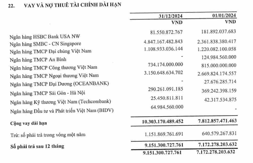 PV Power: Tài sản tăng gần 11.000 tỷ đồng, vay ngân hàng hơn 22.600 tỷ đồng- Ảnh 2.