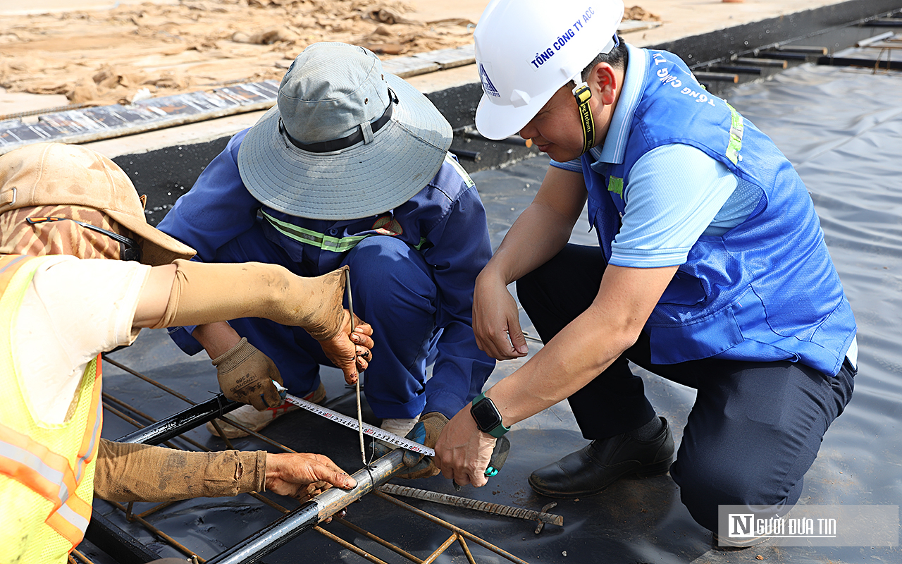 Hàng ngàn công nhân và máy móc tăng tốc thi công sân bay Long Thành những ngày đầu năm- Ảnh 4.