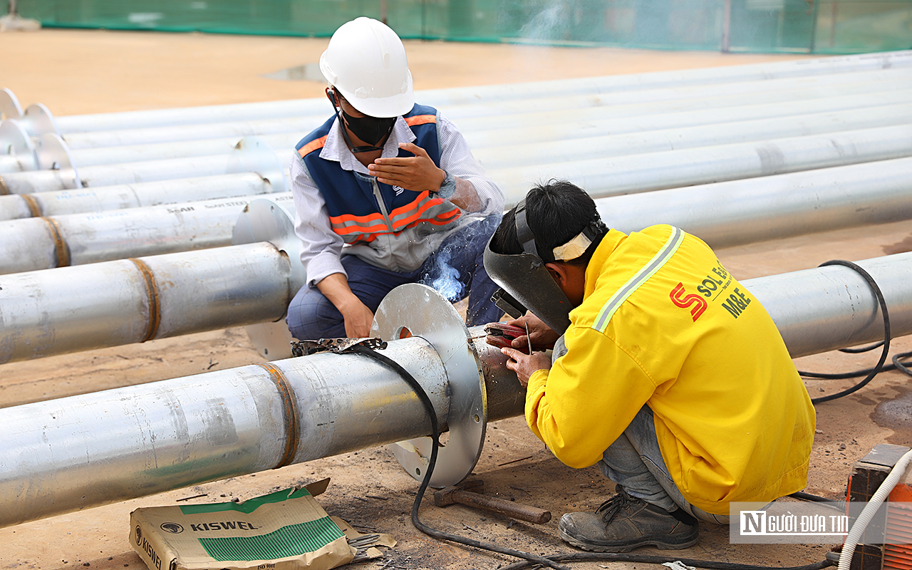 Hàng ngàn công nhân và máy móc tăng tốc thi công sân bay Long Thành những ngày đầu năm- Ảnh 9.