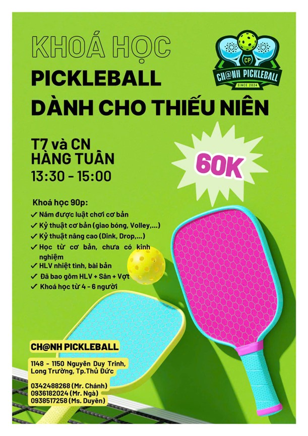 Miễn phí sân tập pickleball Quận 9 mừng đội tuyển bóng đá Việt Nam vô địch- Ảnh 1.